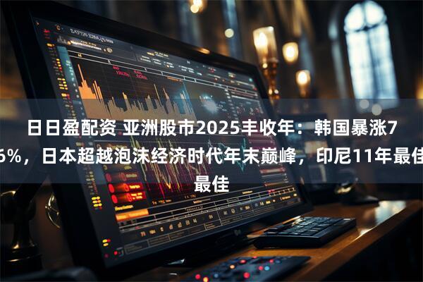 日日盈配资 亚洲股市2025丰收年：韩国暴涨76%，日本超越泡沫经济时代年末巅峰，印尼11年最佳